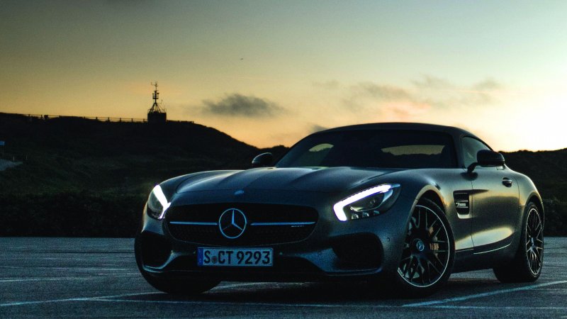 Мерседес AMG GTS обои