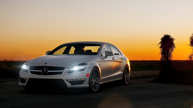 Мерседес CLS 63 AMG обои