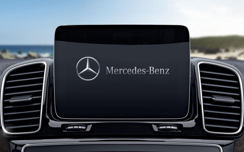 Мерседес ГЛС 2014 Apple CARPLAY