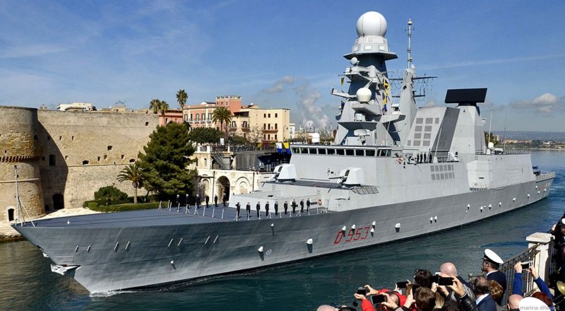 Фрегат Andrea DORIA d553