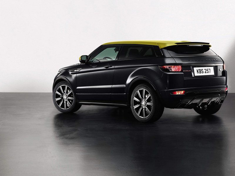 Land Rover range Rover Evoque черный