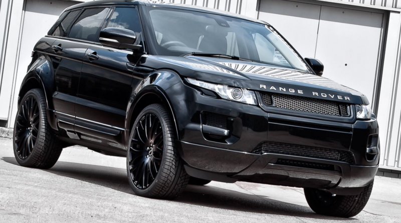Рендж Ровер Evoque черный