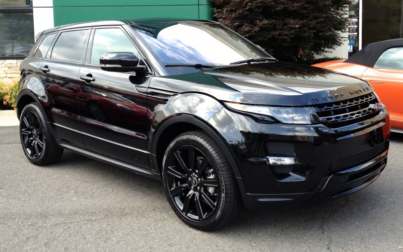 Range Rover Evoque 2012 черный