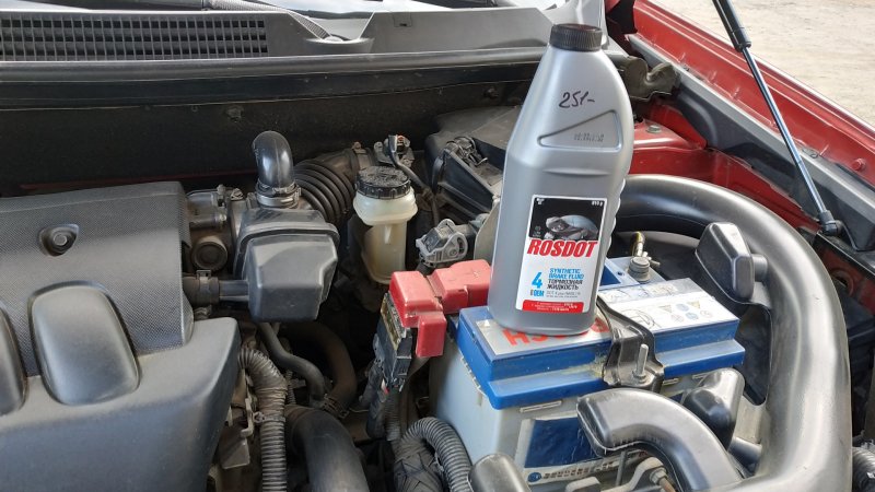 Тормозная жидкость Nissan Qashqai j11