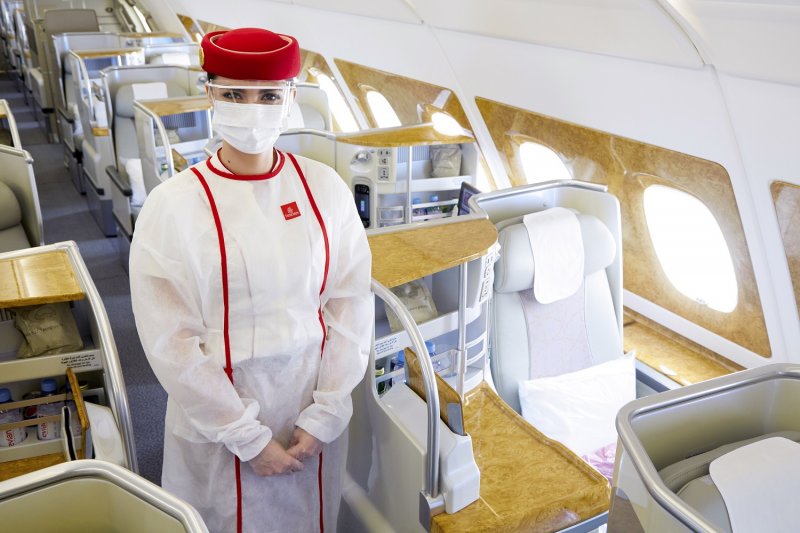 Первый класс Эмирейтс а380