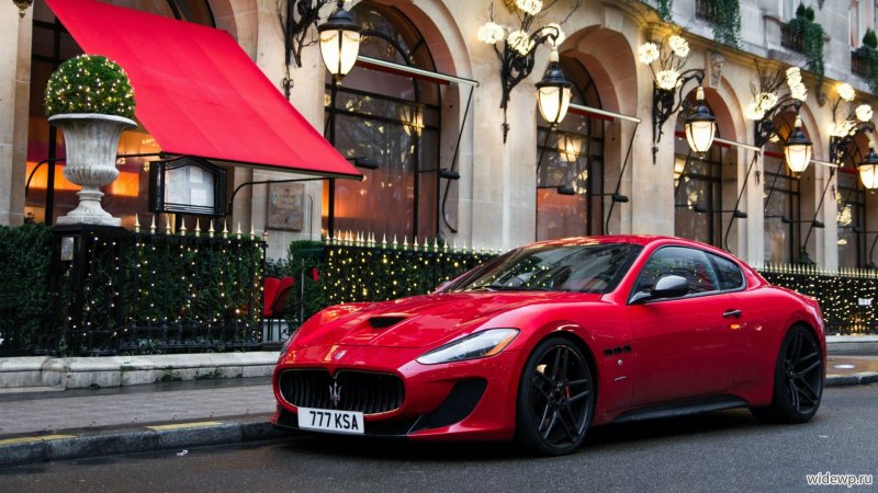 Maserati GRANTURISMO 2016 Red