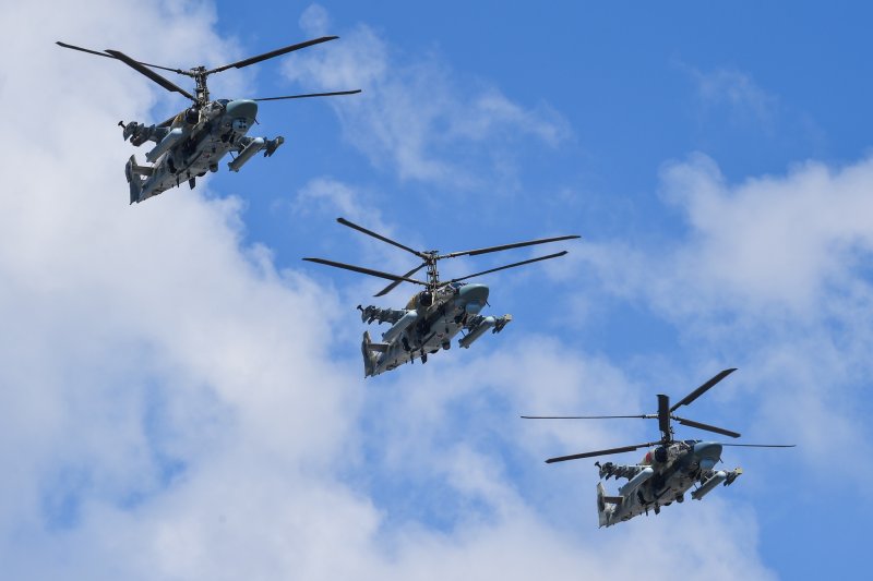 Вертолёты России военные в Крыму