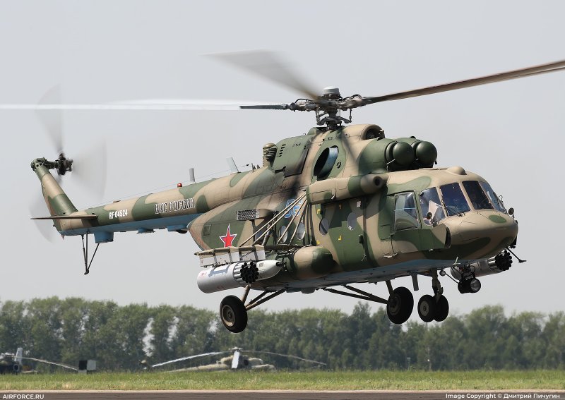 ВВС России вертолеты военные