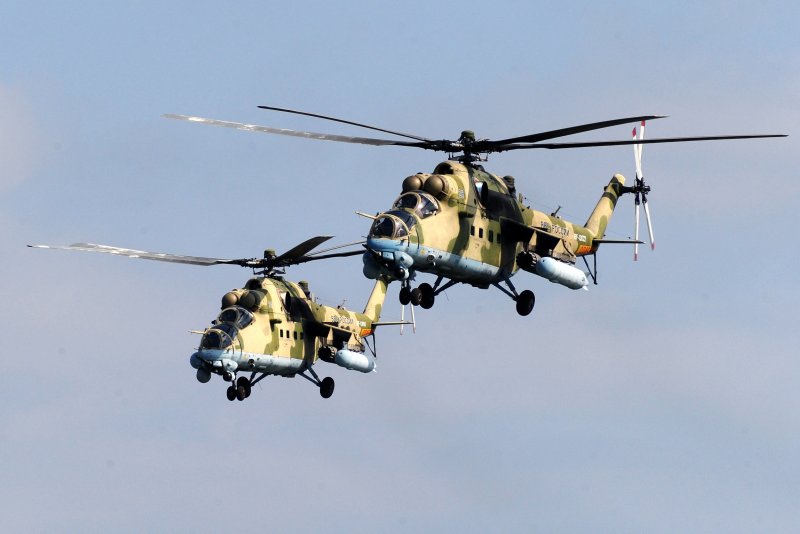 Вертолёты России военные ми 24