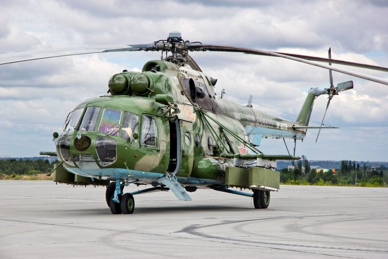 Вертолеты ВВС РФ ми 8