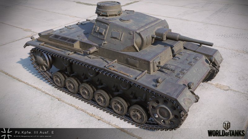 PZ.Kpfw. III Ausf. E World of Tanks