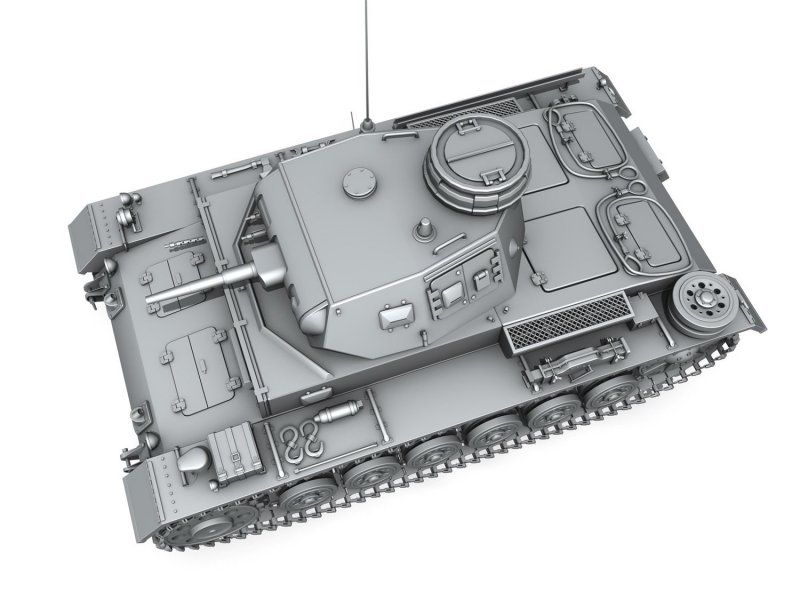 SD. КФЗ. 141 Panzer III Ausf