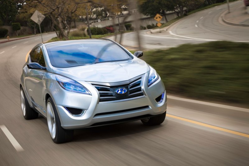 Новая машина Hyundai