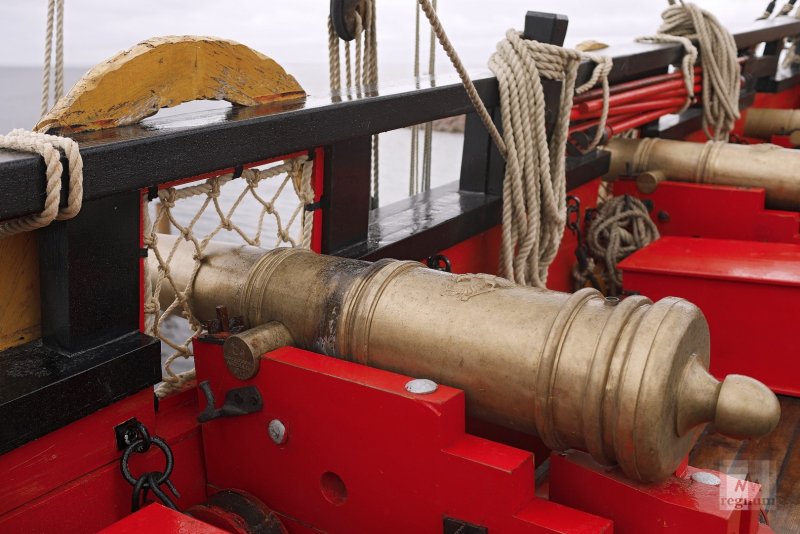 Британский Корвет 1877 корабельные пушки
