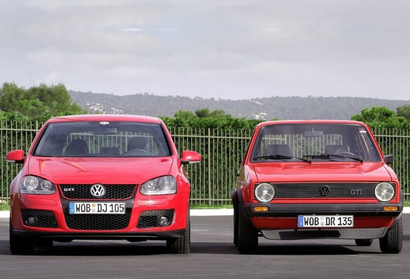 VW Golf Generations