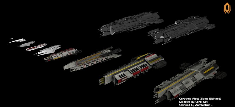 Mass Effect корабли Цербера