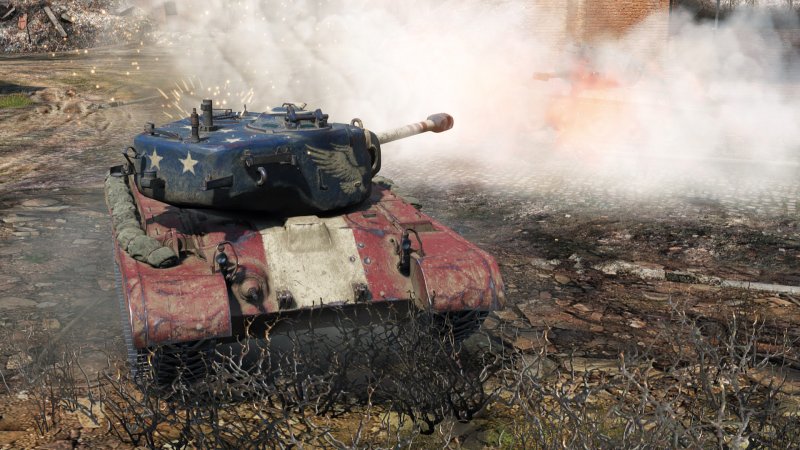 T26e5 Patriot вид сбоку