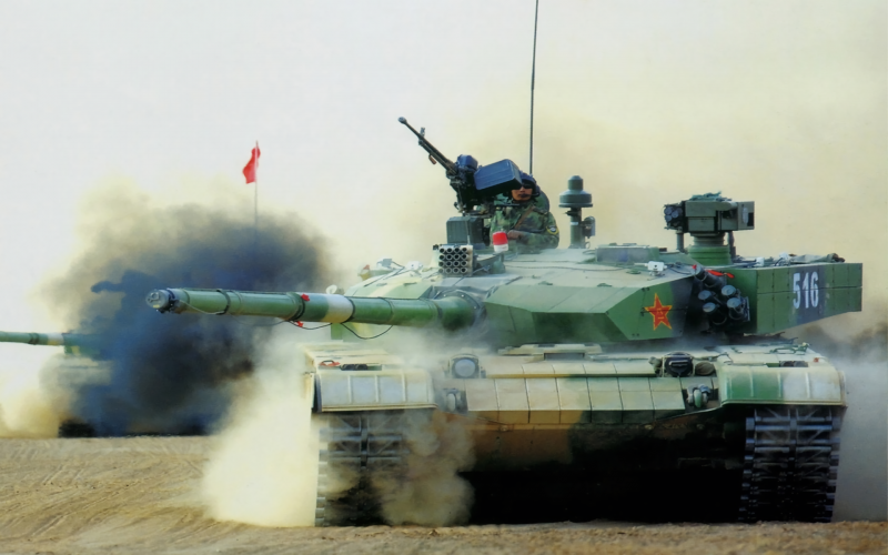 Type 99 и т-90