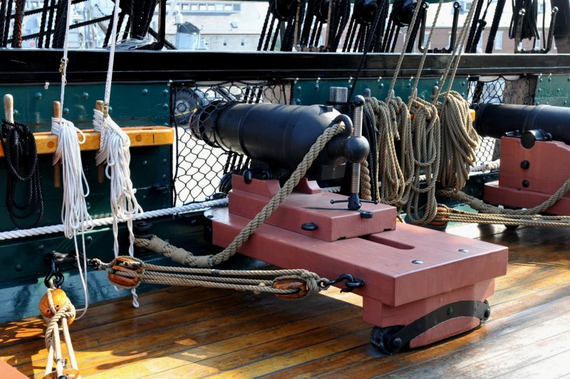 USS Constitution корма