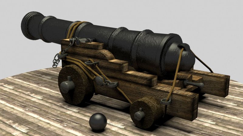 Pirates 3d Cannon карта