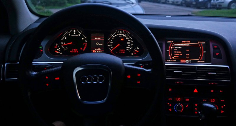 Audi a6 c5 подсветка
