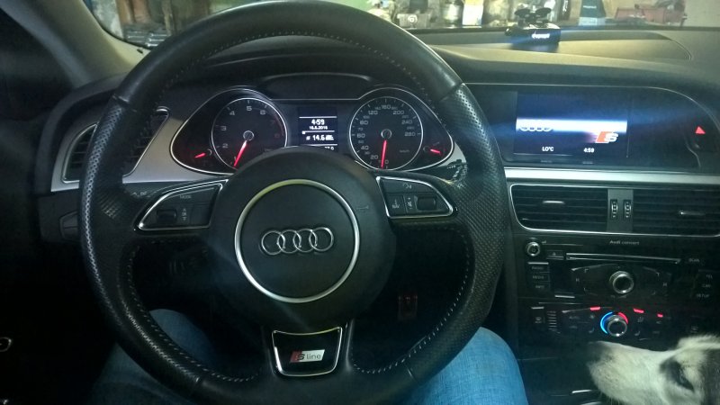 Audi a4 b8 s-line салон