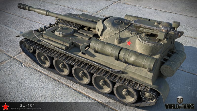 World of Tanks Су 101