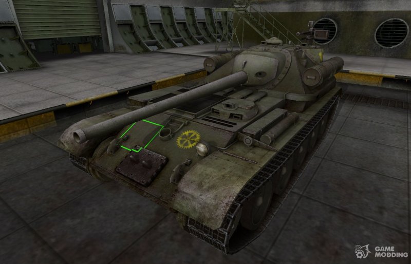 Су-100м1 зоны пробития