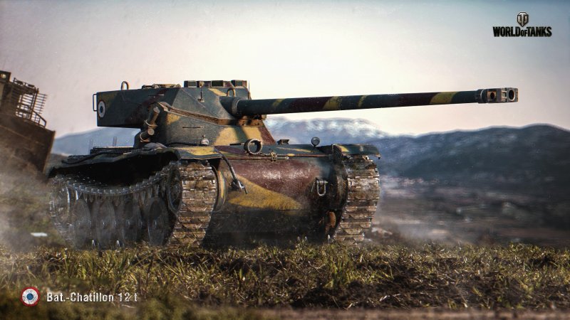 Bat Chatillon 12t в реальности