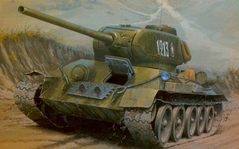 Танк Победы т 34