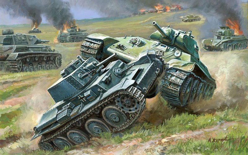 Танк т 34 Таран
