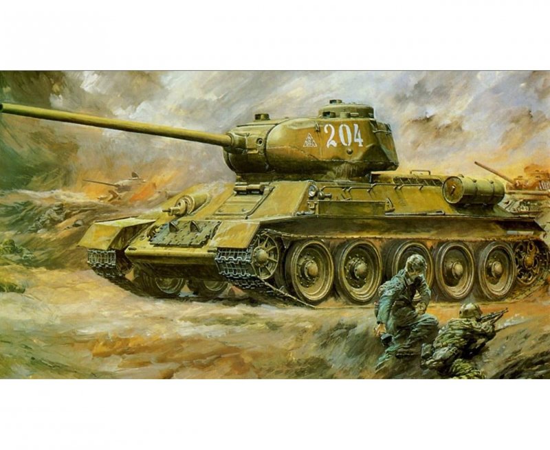 Танк т-34-85