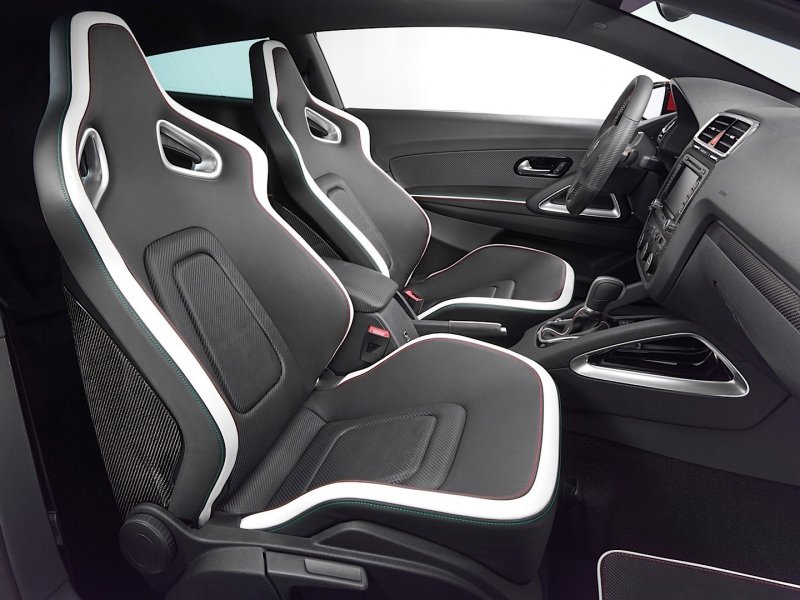 Volkswagen Scirocco r интерьер