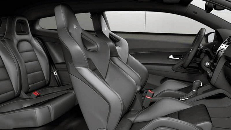 VW Scirocco салон сзади