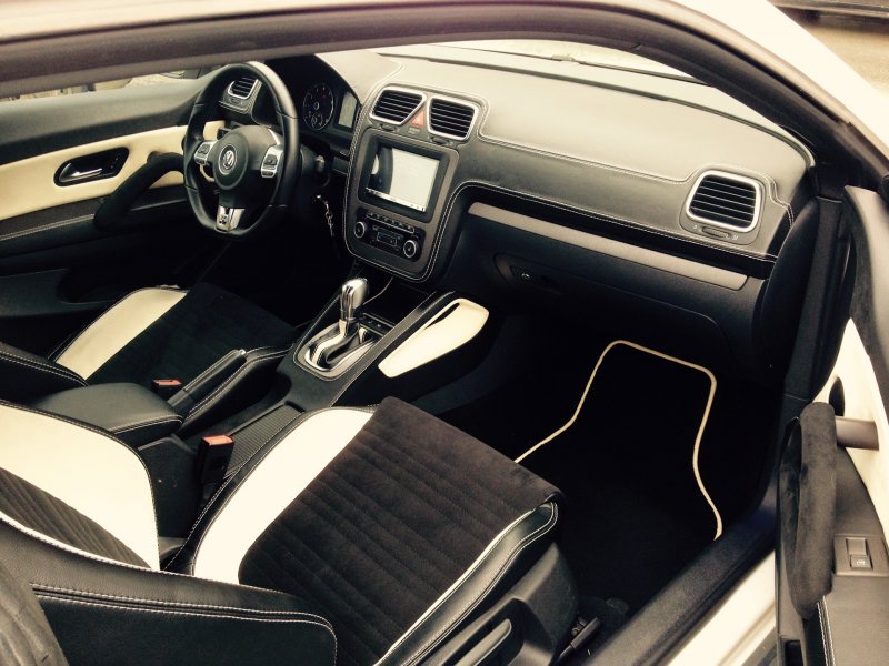Салон VW Scirocco прикуриватель