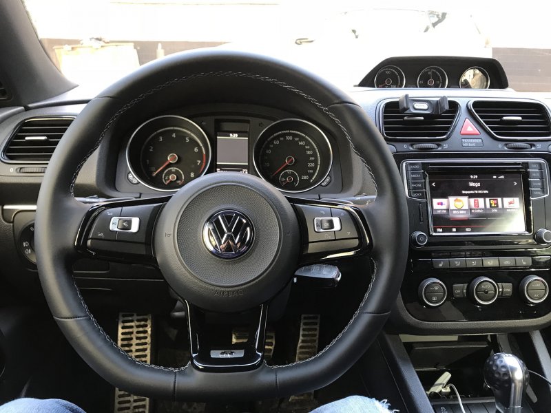 VW Scirocco r салон