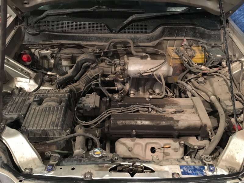 Honda CR-V rd1 под капотом