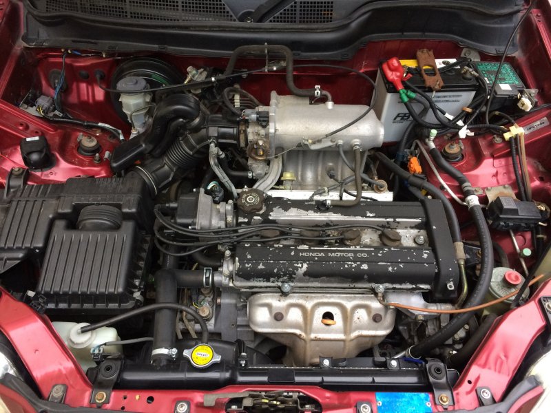 Honda CR-V rd1 под капотом
