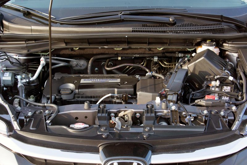 Honda CRV 2013 под капотом