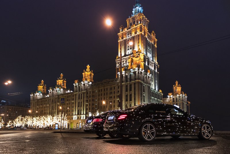 Фото Мерседеса в Москве
