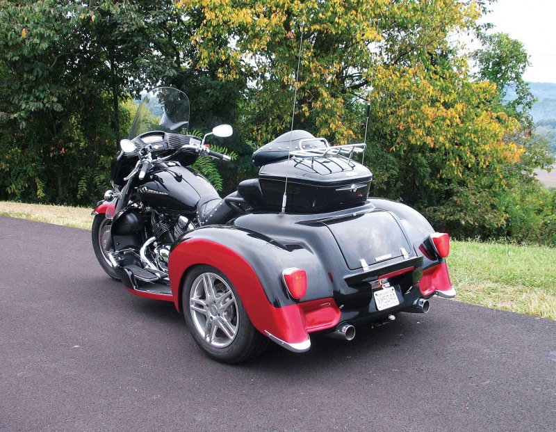 Yamaha Royal Star трицикл