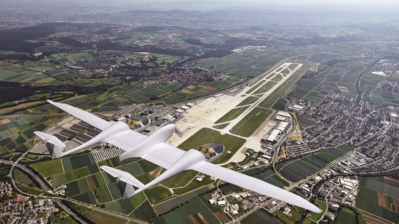 Stratolaunch model 351 развалиться в полёте