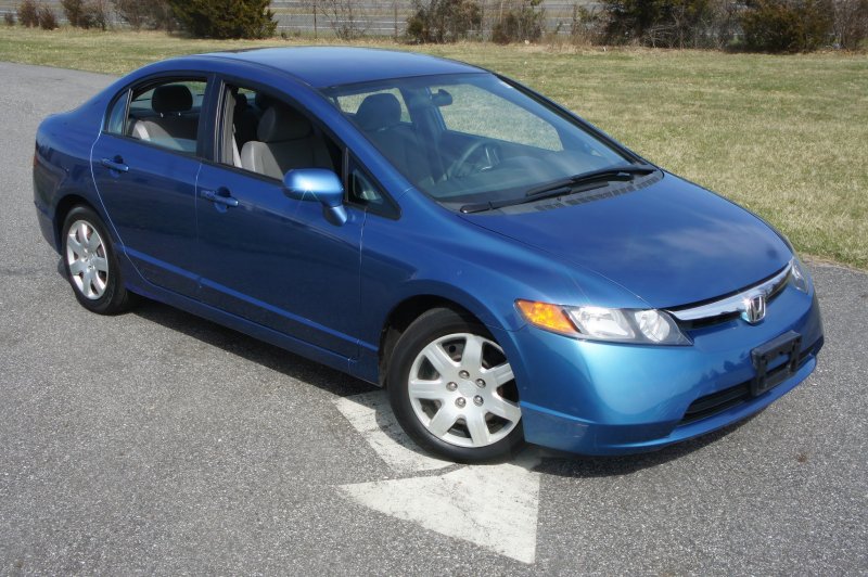 Honda Civic 4d синий