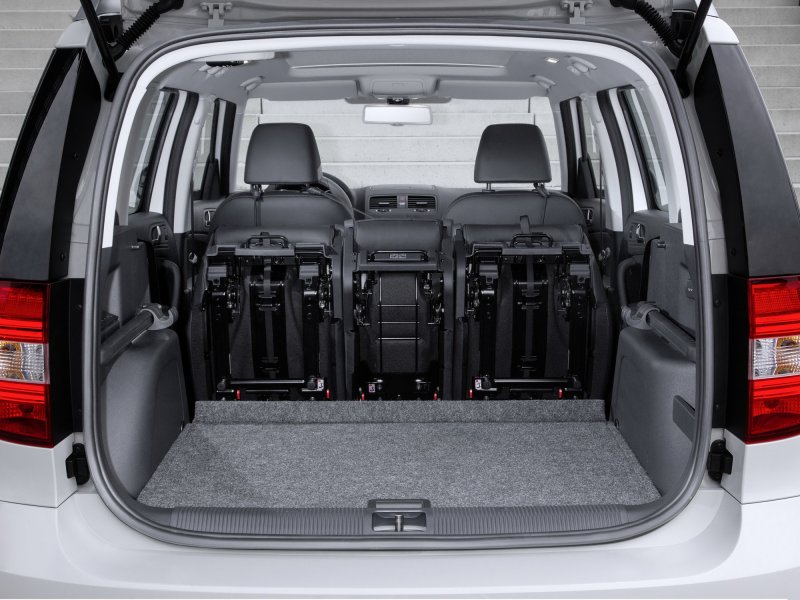 Skoda Yeti 2019 багажник