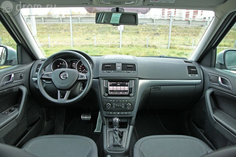 Skoda Yeti 2017 салон