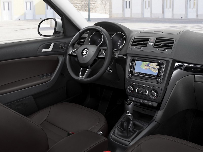 Škoda Yeti 2013 салон