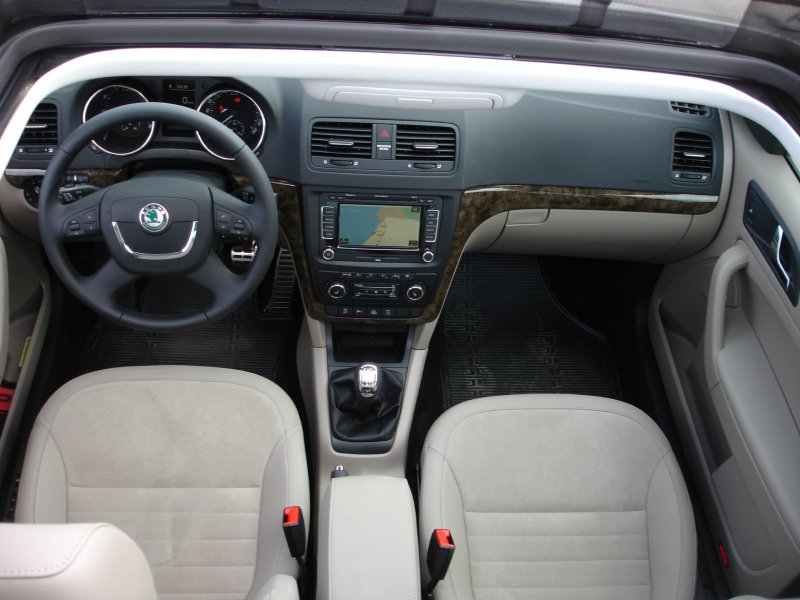 Skoda Yeti 2014 салон