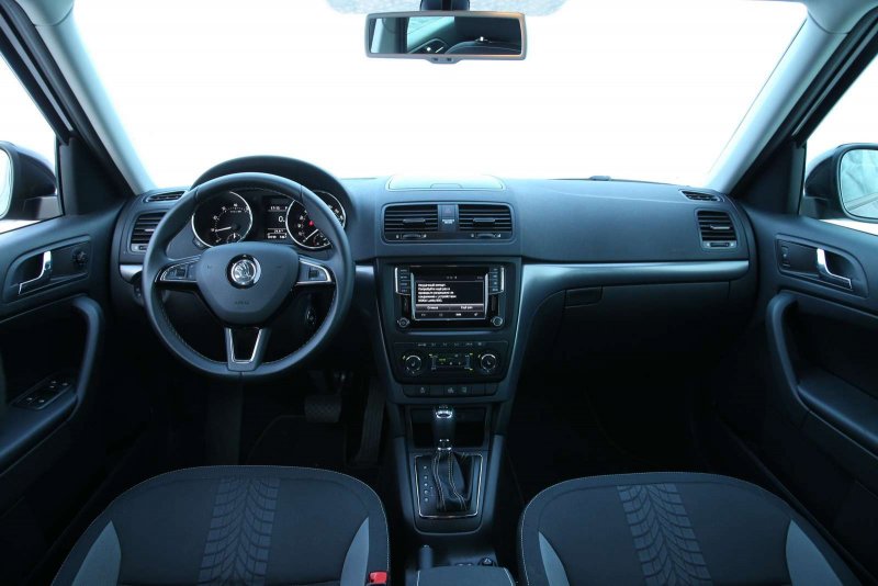 Skoda Yeti 2017 салон