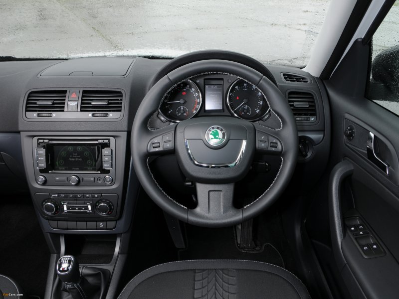 Skoda Yeti 2011 Interior