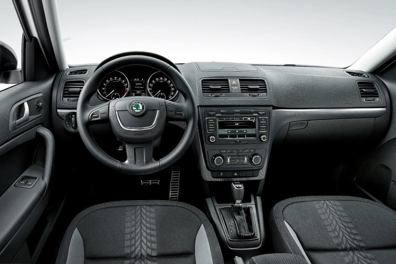 Škoda Yeti 2013 салон